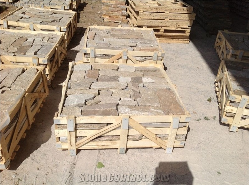 Yellow Granite Loose Sone, Lw-014 Yellow Granite Building & Walling