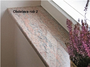 Juparana Colombo Granite Window Sills