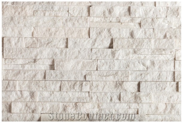 Tibet Crystal White Quartzite Wall Panel