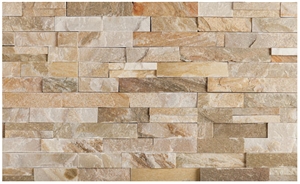 Tibet Golden Yelow Quartzite Wall Panel