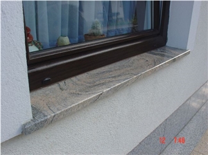 Juparana India Granite Exterior Sills