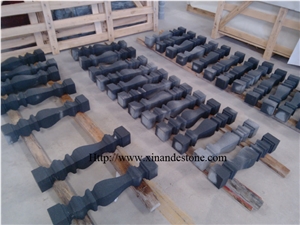 G654 China Black Granite Balustrades& Railings