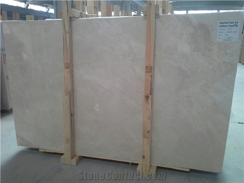 Crema Luna Marble Slabs