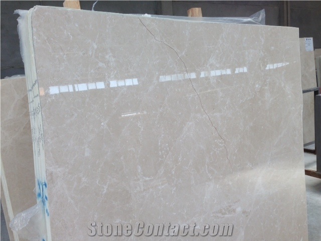 New Moon Cream Marble, Turkey Beige Marble Block
