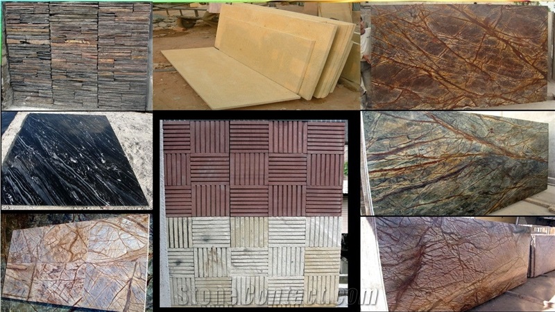 India Slate Stone Tiles & Slabs