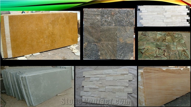 India Slate Stone Tiles & Slabs
