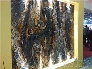 Golden Night Marble Slabs & Tiles