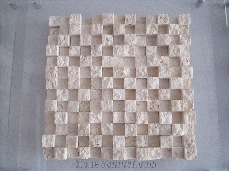 Beige Travertine Mosaics