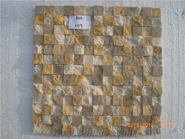 Beige Travertine Mosaics