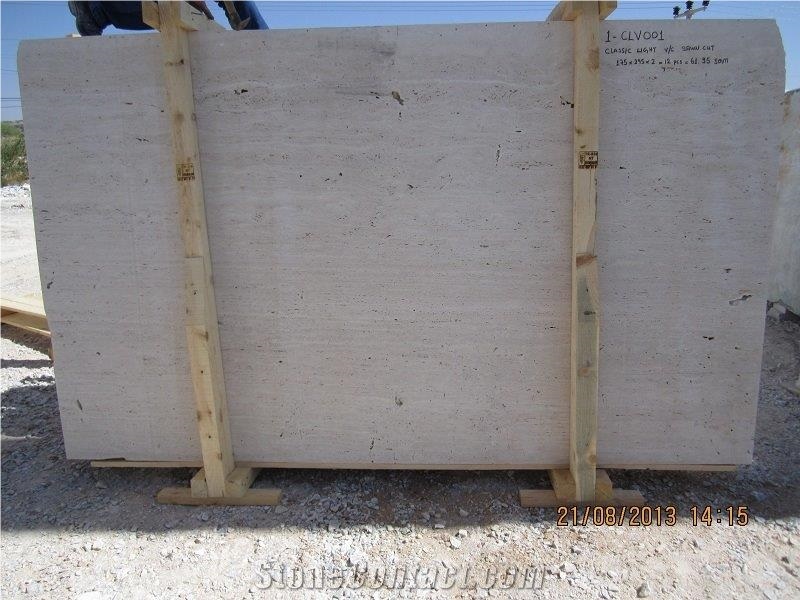 Classic Light Travertine Slabs & Tiles Vein Cut, Beige Polished Travertine Flooring Tiles, Walling Tiles