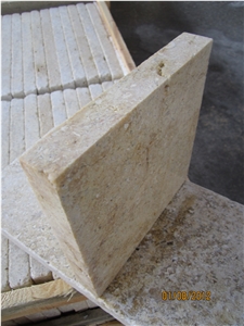 Gold Limestone Slabs & Tiles, Turkey Yellow Limestone Polished Flooring Tiles, Walling Tiles