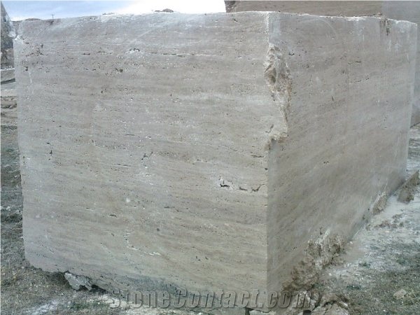 Noce Travertine Block, Brown Travertine Blocks