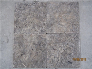 Silver Travertine Slabs & Tiles , Silver Grey Travertine, Konya Silver Grey Travertine