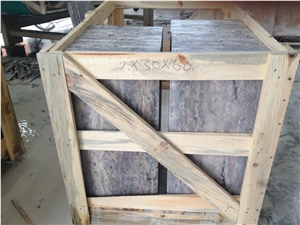 Silver Travertine Slabs & Tiles , Silver Grey Travertine, Konya Silver Grey Travertine