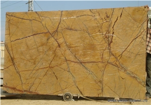 Rainforest Gold Marble Slabs, India Yellow Marble