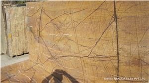 Rainforest Gold Marble Slabs, India Yellow Marble