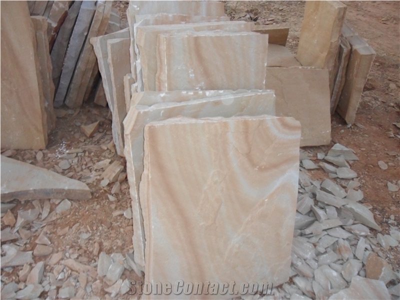 Garda Yellow Sandstone Cobble & Paver