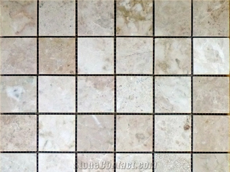 Cappuccino Marble Polished Mosaic