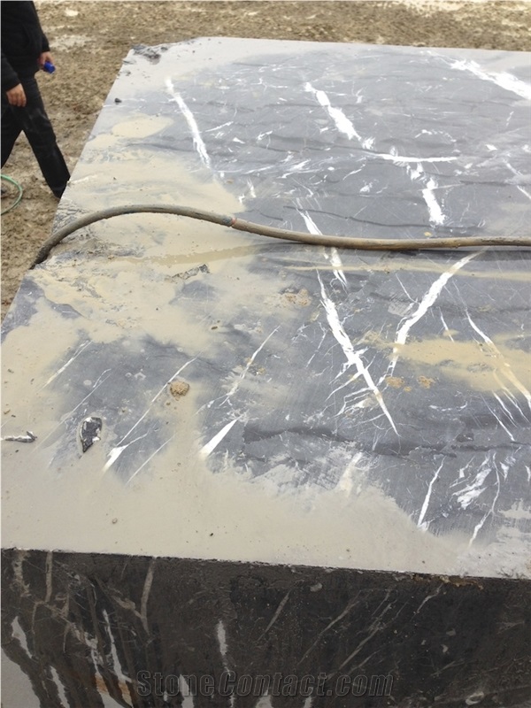 Turkey Black Marble Block