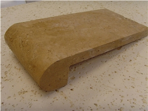 Perlato Maltese Limestone Pool Coping, Malta Stone Pool Coping, Malta Stone Beige Limestone Pool Coping