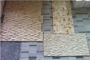 Beige Limestone Mosaic,Split Face Mosaic,Linear Strips Mosaic,Wall Mosaic 18 Beige Limestone Mosaic,Split Face Mosaic,Linear Strips Mosaic,Wall Mosaic 18