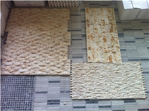 Beige Marble Polished Mosaic,Wall Mosaic Pattern