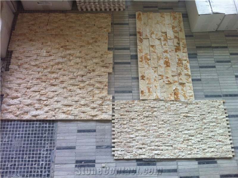 Mosaic 21, Emperador Marble+Beige Marble Mosaic