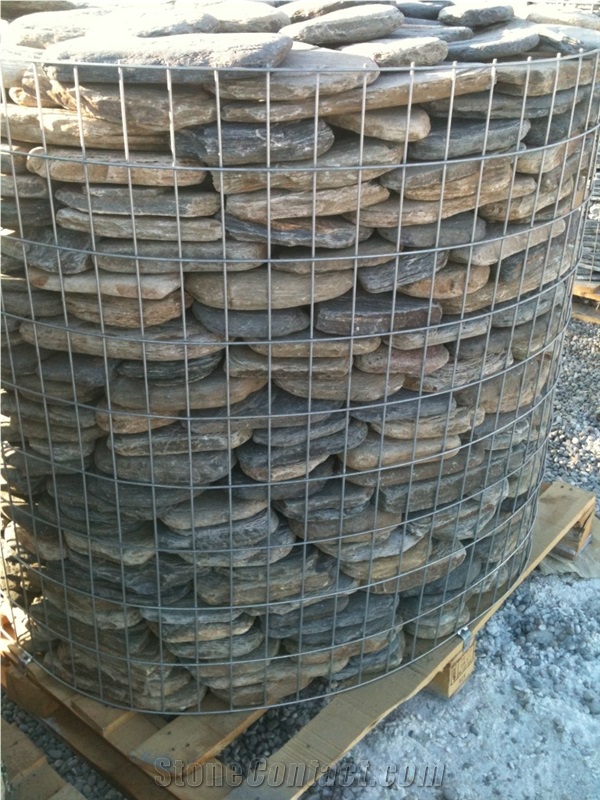 River Slate Gardening Tiles