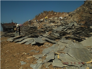 Turkey Green Slate Slabs & Tiles
