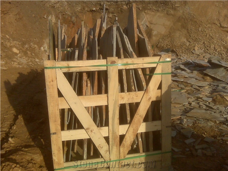 Yellow Slate Irregular Flagstone