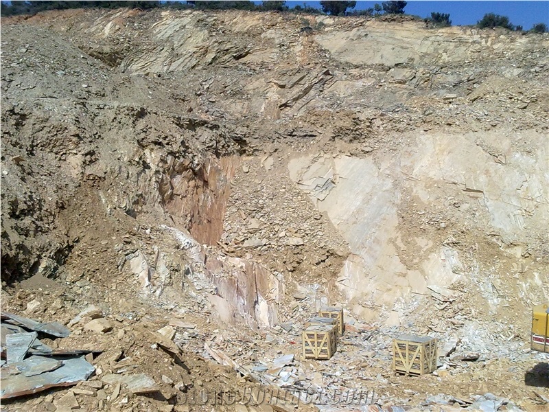 Yellow Slate Irregular Flagstone