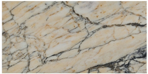 Golden Crystal White Marble Blocks