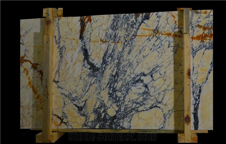 Golden Crystal White Marble Slabs and Tiles