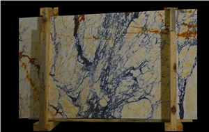 Golden Crystal White Marble Slabs and Tiles