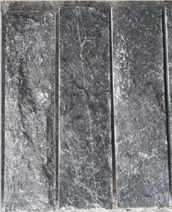 Black Quartzite Mushroom Stone