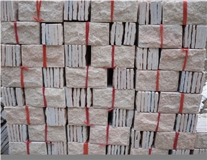 China Pink Quartzite Mushroom Stone