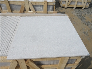 China White Quartzite Flamed Slabs & Tiles