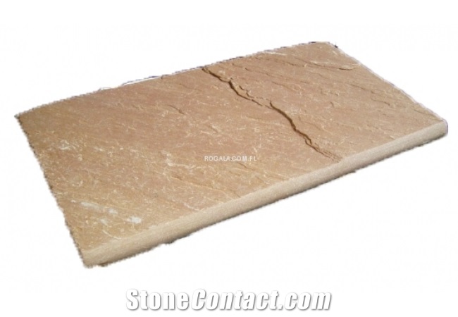 Mint Yellow Sandstone Pool Coping