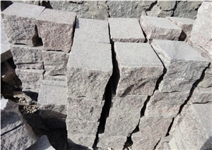 G352 Red Cube Stone,G352 Granite Cobblestone