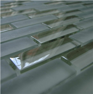 High Quality Glass and Marble Mosaic Tile (HCM-X-052) High Quality Glass and Marble Mosaic Tile (HCM-X-052)