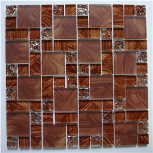 High Quality Glass and Marble Mosaic Tile (Hcm-X-058)