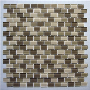 High Quality Glass and Marble Mosaic Tile (HCM-X-059)