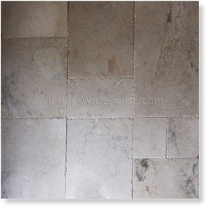 Brushed, Chiseled Edge Blue Moon Marble Versailles Pattern Brushed, Chiseled Edge Blue Moon Marble Versailles Pattern