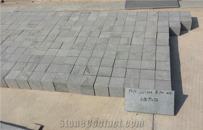 Andesite Stone Grey Basalt Cobble Stone