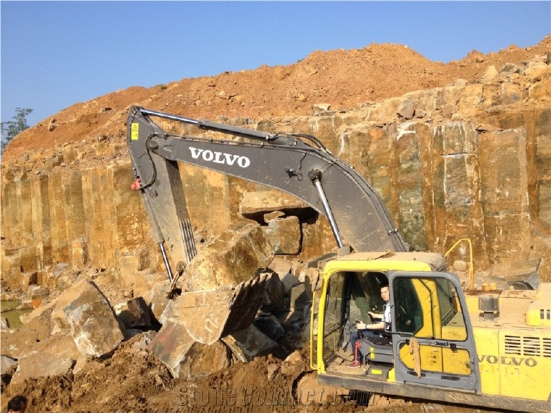 Basalt Quarry, Basalt Block, Zhangpu Black Basalt Block
