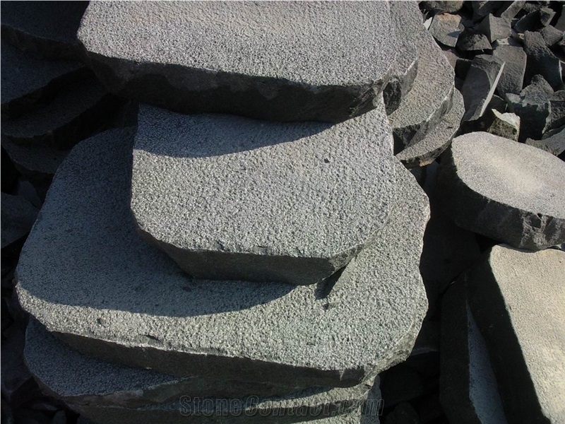Grey Basalt Flagstone, Irregular Flagstones, Flagstone Walkway Pavers