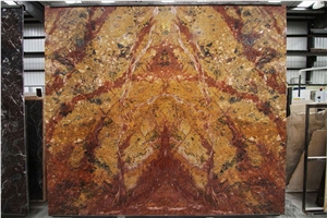 Red Damascus Marble Slabs