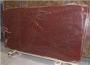 Rouge Griotte Marble Slabs, Belgium Red Marble