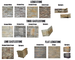 Ledge Stone Wall Panel, Castle Stone Panels