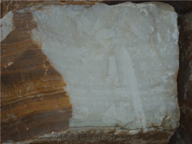 Afghan Pure White Onyx Blocks